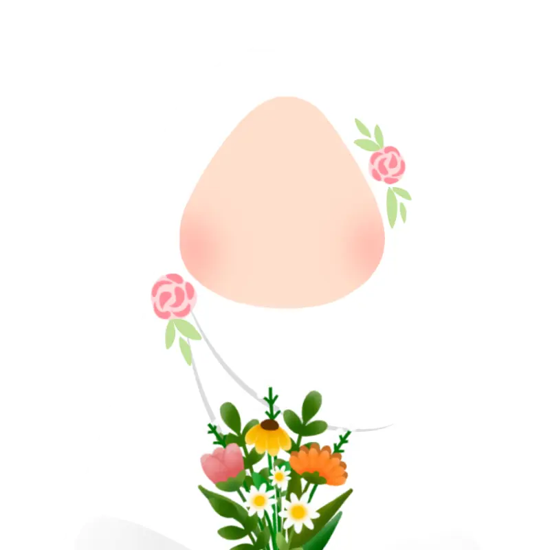 kartun mempelai wanita untuk undangan web pernikahan weddinganpro